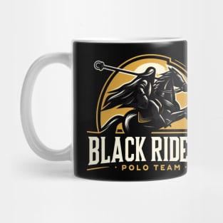 Black Riders Polo Team - Fantasy Funny Mug